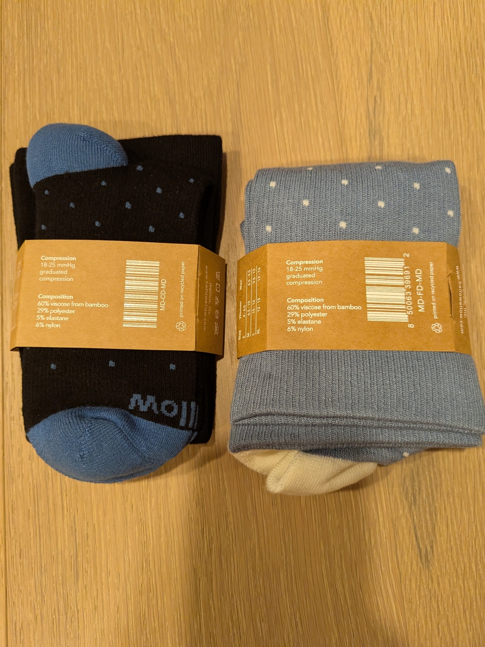 Lot Of Two Compression Socks - Picture 6 of 8